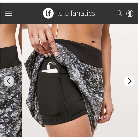 Lululemon Pace Rival Skirt *Tall Size 8 - Picture 16 of 16